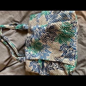 Vera Bradley Hadley shoulder bag. Santiago pattern